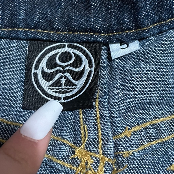 Vintage denim mini skirt! - Picture 3 of 5